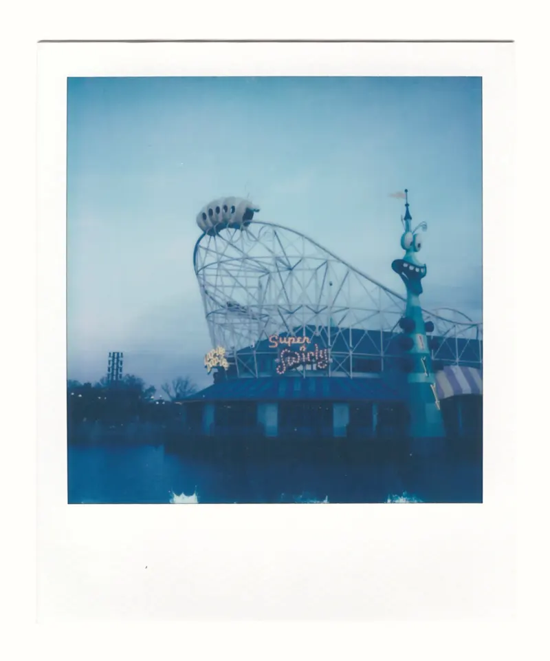 Shot on Polaroid