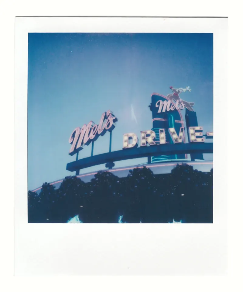 Shot on Polaroid
