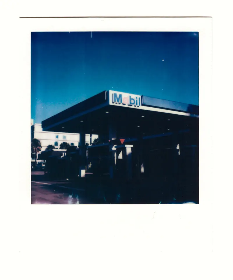 Shot on Polaroid