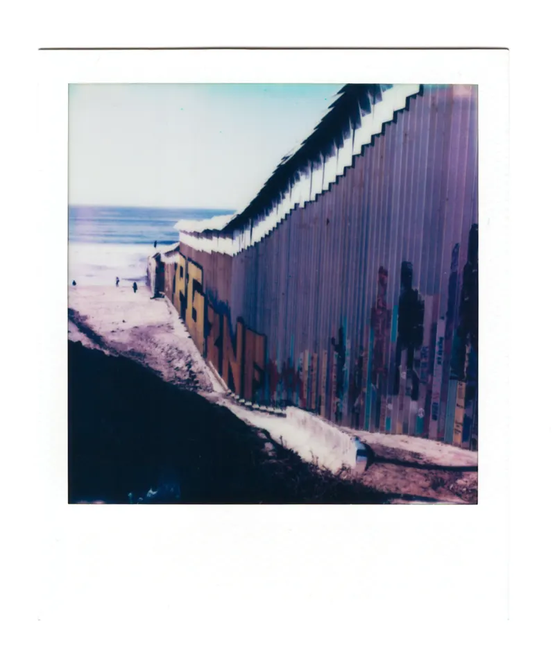 Shot on Polaroid