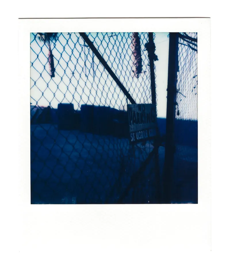 Shot on Polaroid