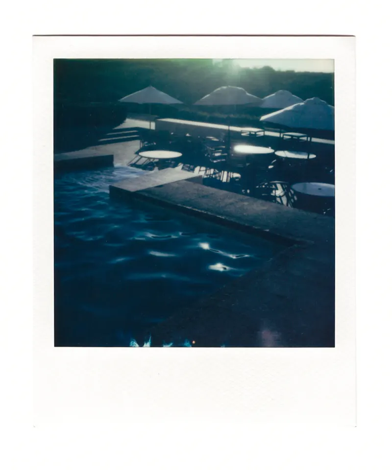 Shot on Polaroid