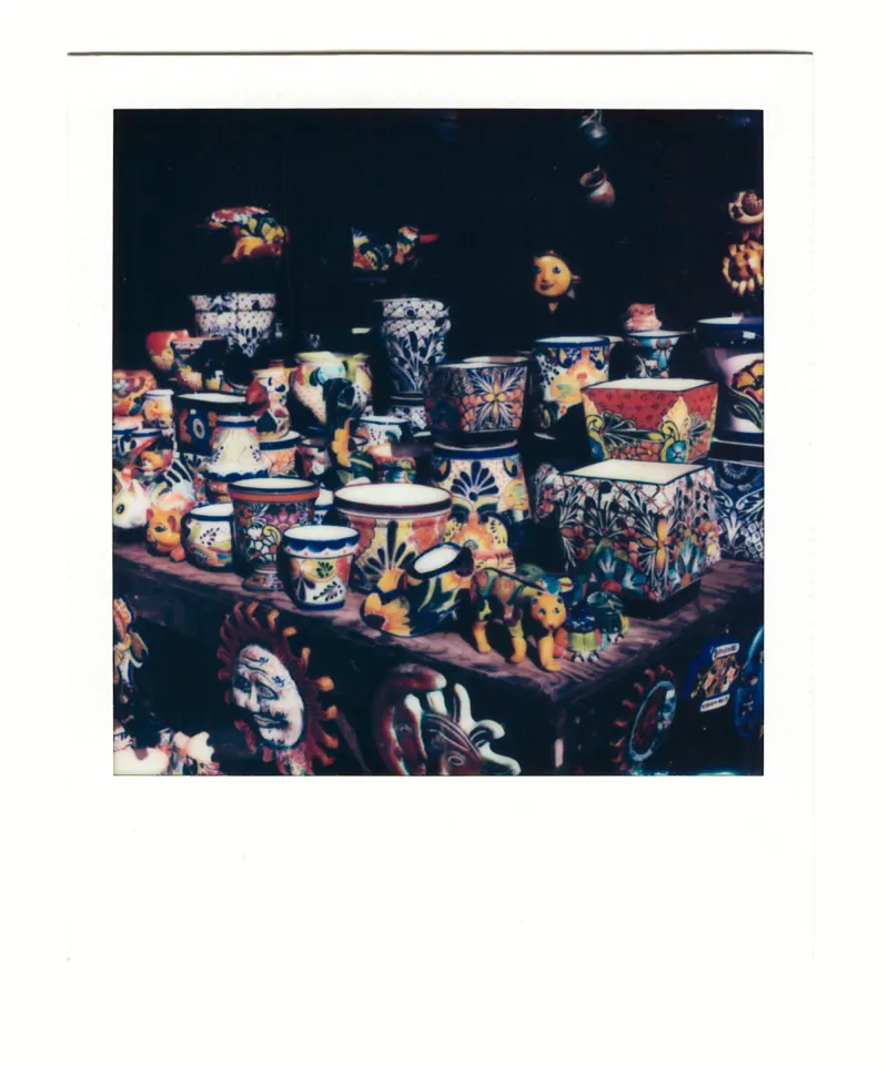 Shot on Polaroid