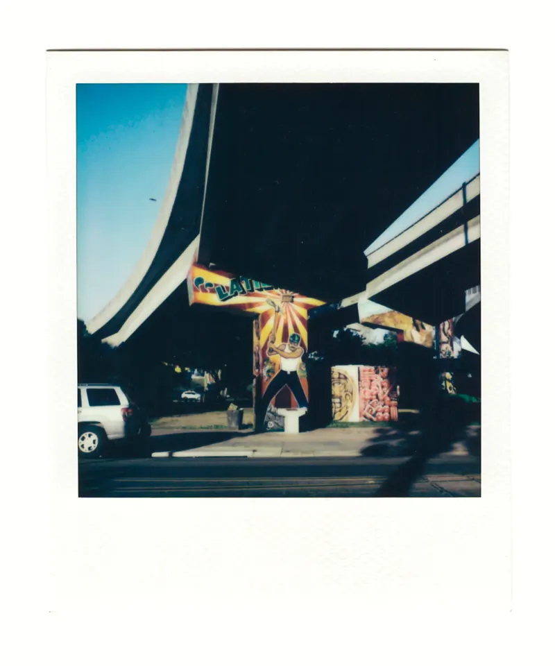 Shot on Polaroid