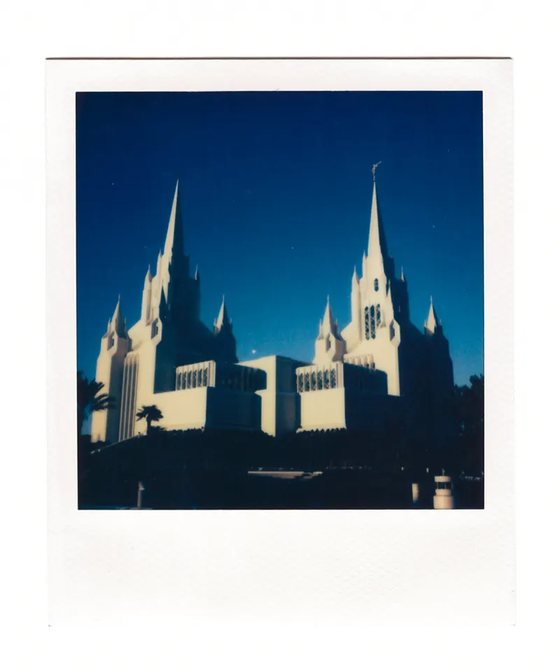 Shot on Polaroid