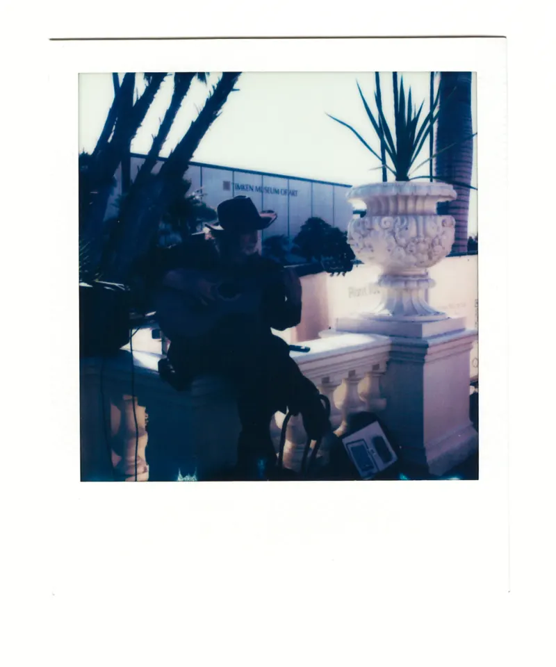 Shot on Polaroid